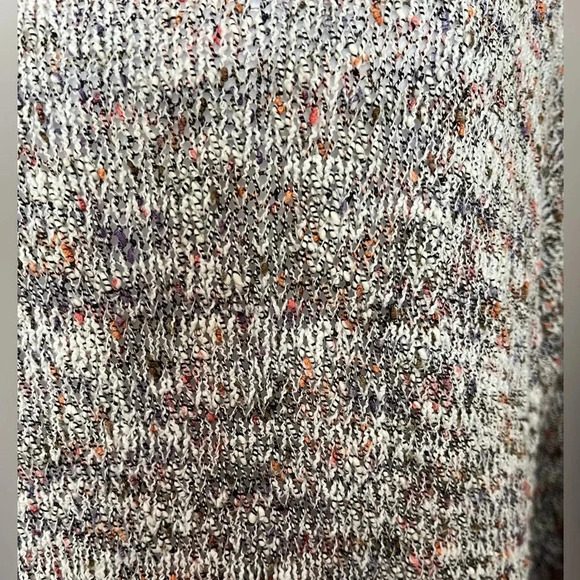 Lou & Grey Multicolored Marled Knit Crewneck Sweater | Size Medium - Picture 4 of 9